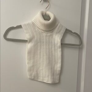 Vintage Winter White Knit Dickie/ Beeline Fashions